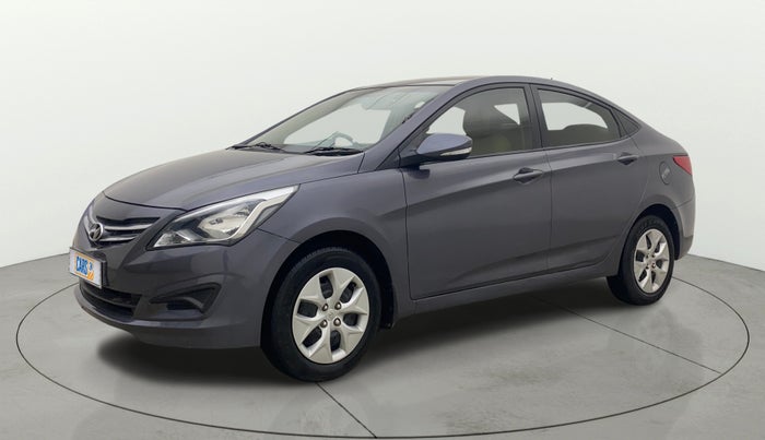 2016 Hyundai Verna 1.4 VTVT, Petrol, Manual, 1,16,477 km, Left Front Diagonal