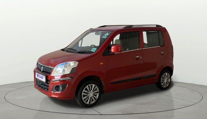 2017 Maruti Wagon R 1.0 VXI AMT, CNG, Automatic, 83,396 km, Left Front Diagonal