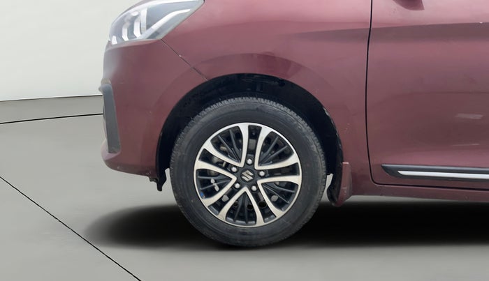 2022 Maruti Ertiga ZXI+ AT SHVS, Petrol, Automatic, 33,053 km, Left Front Wheel