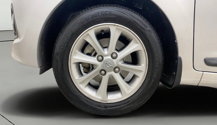 2014 Hyundai Grand i10 ASTA 1.2 KAPPA VTVT, Petrol, Manual, 24,121 km, Left Front Wheel