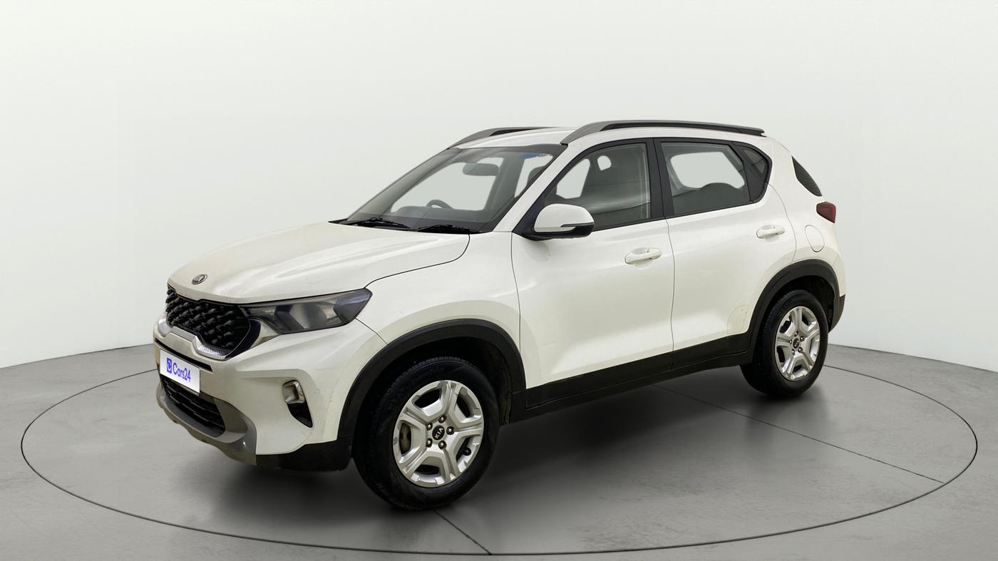 2021 KIA SONET HTK PLUS 1.0 IMT, Petrol, Manual, 62,737 km, Left Front Diagonal