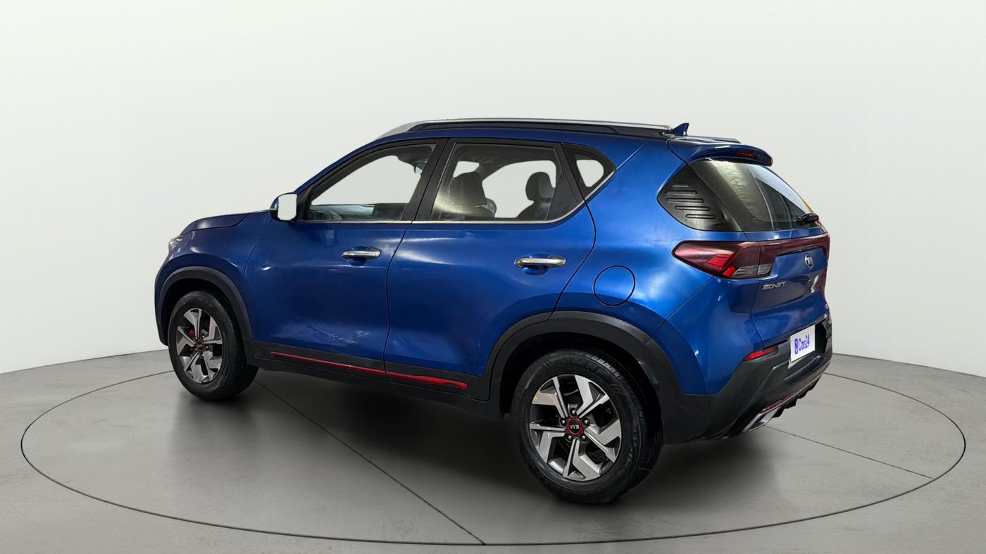 2020 KIA SONET GTX PLUS 1.0 IMT, Petrol, Manual, 47,474 km, Left Back Diagonal