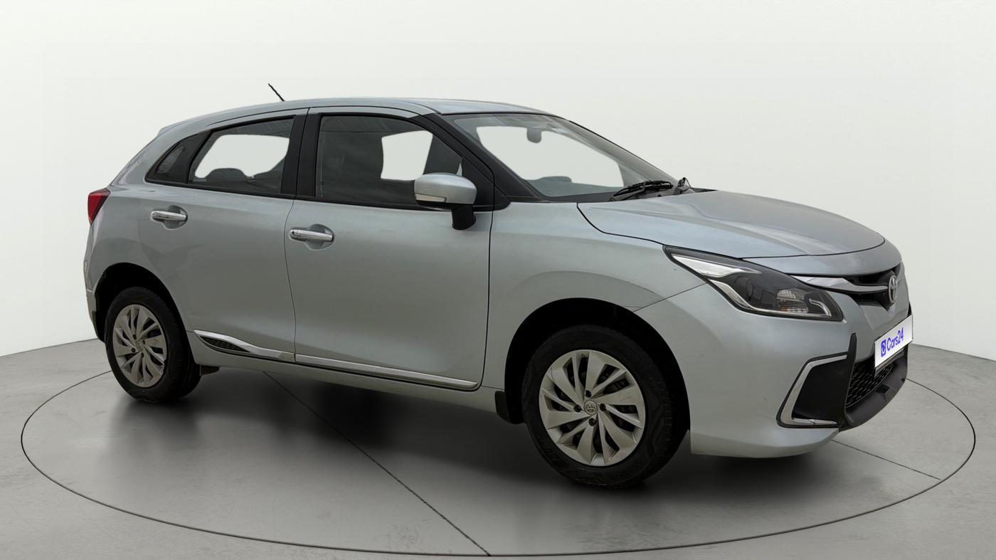 2023 Toyota Glanza S, Petrol, Manual, 77,184 km, Right Front Diagonal