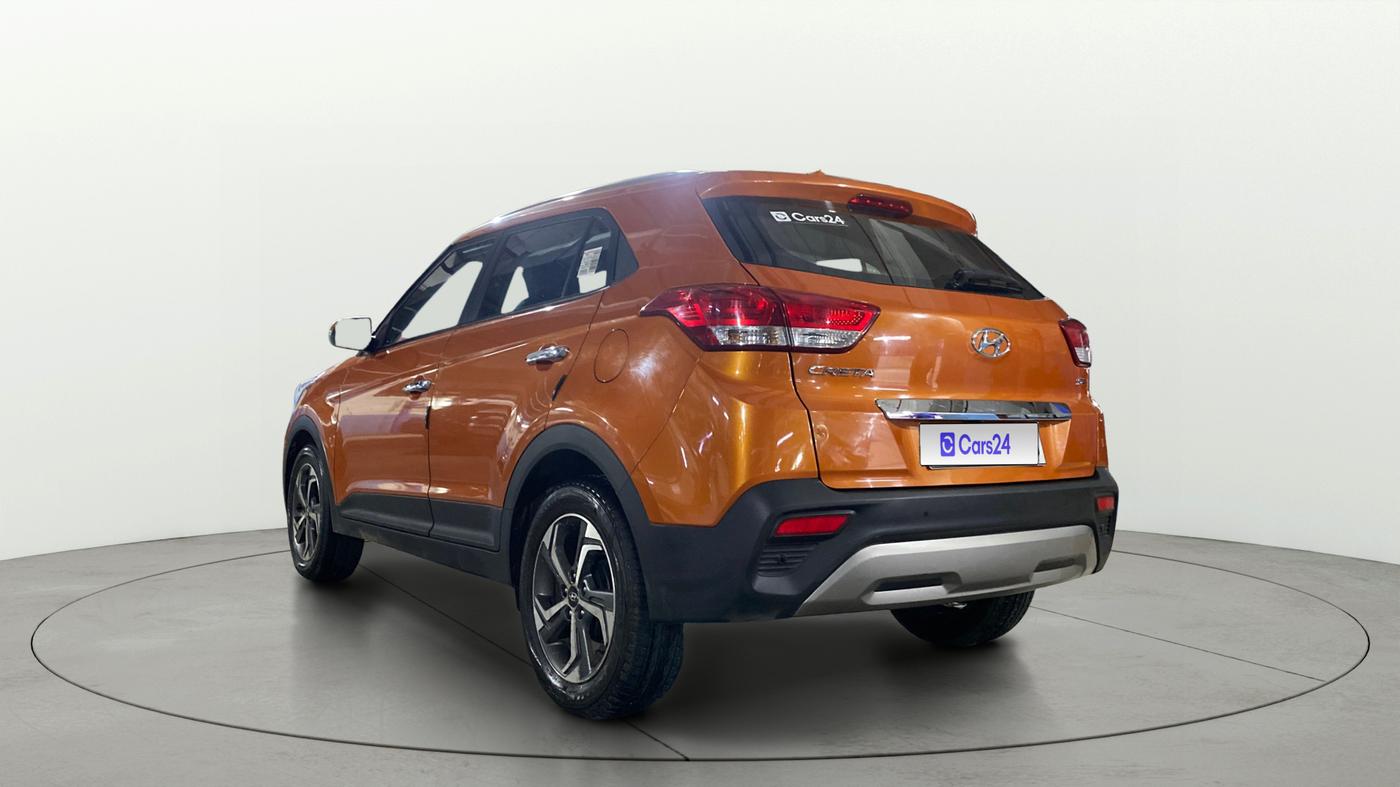2018 Hyundai Creta SX (O) 1.6 PETROL, Petrol, Manual, 31,095 km, Left Back Diagonal