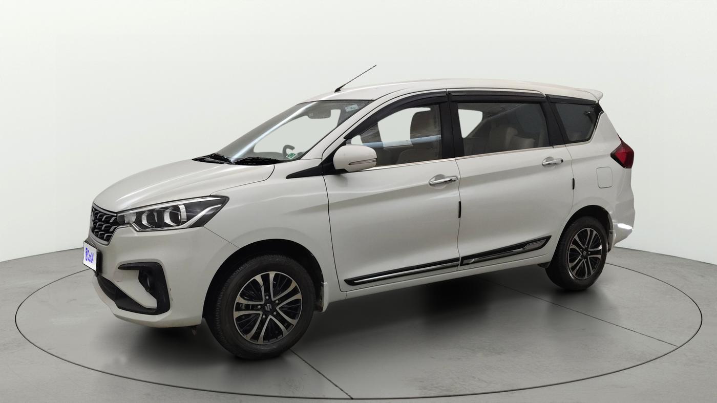 2024 Maruti Ertiga ZXI (O) CNG, CNG, Manual, 27,870 km, Left Front Diagonal