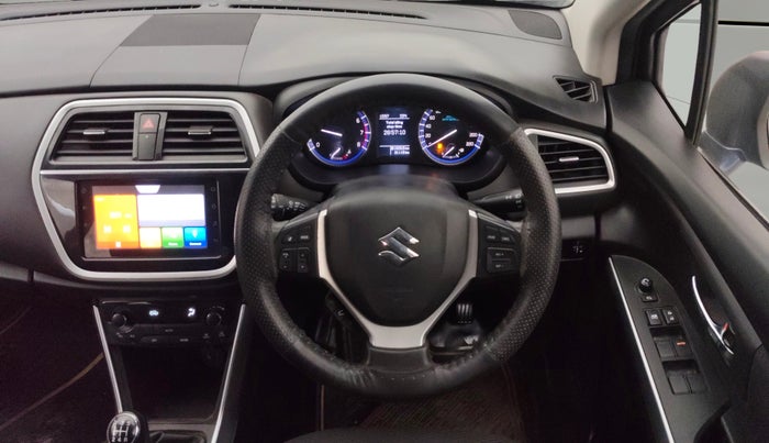 2021 Maruti S Cross ZETA 1.5, Petrol, Manual, 31,115 km, Steering Wheel Close Up