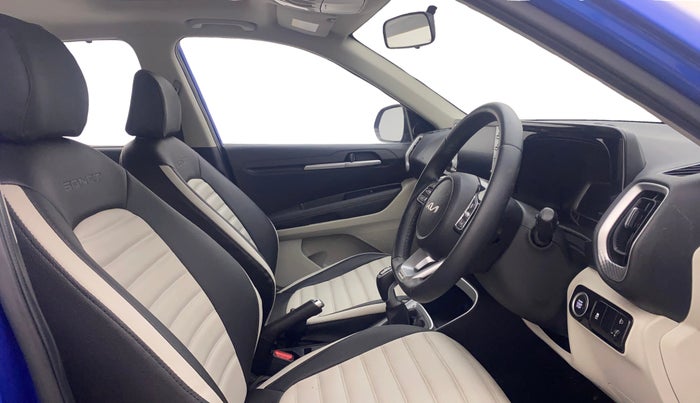 2021 KIA SONET HTX 1.0 IMT, Petrol, Manual, 42,371 km, Right Side Front Door Cabin