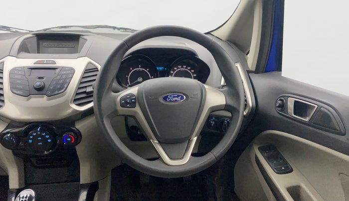 2014 Ford Ecosport TREND 1.5L DIESEL, Diesel, Manual, 81,627 km, Steering Wheel Close Up