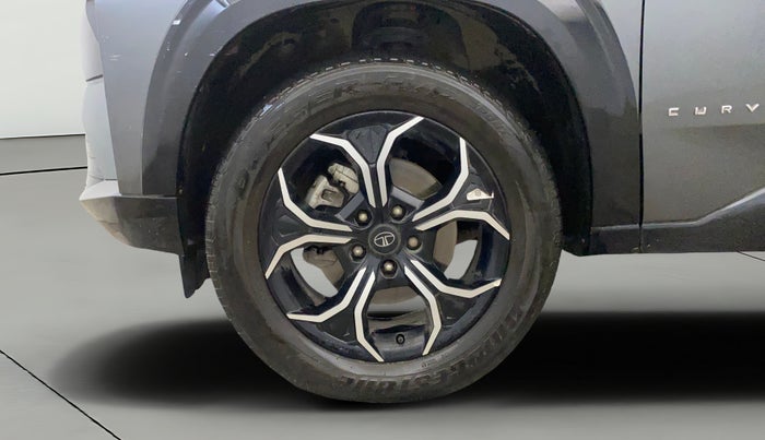 2024 Tata Curvv Creative 1.2 Petrol 7DCA, Petrol, Automatic, 17,564 km, Left Front Wheel