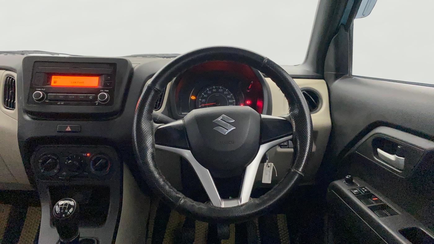 2020 Maruti New Wagon-R VXI 1.0, CNG, Manual, 48,752 km, Steering Wheel Close Up