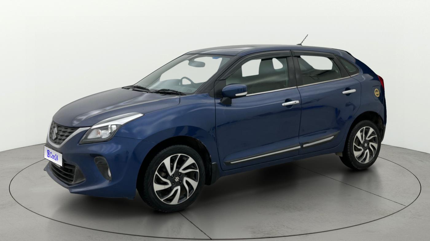 2019 Maruti Baleno ALPHA CVT PETROL 1.2, Petrol, Automatic, 1,20,086 km, Left Front Diagonal