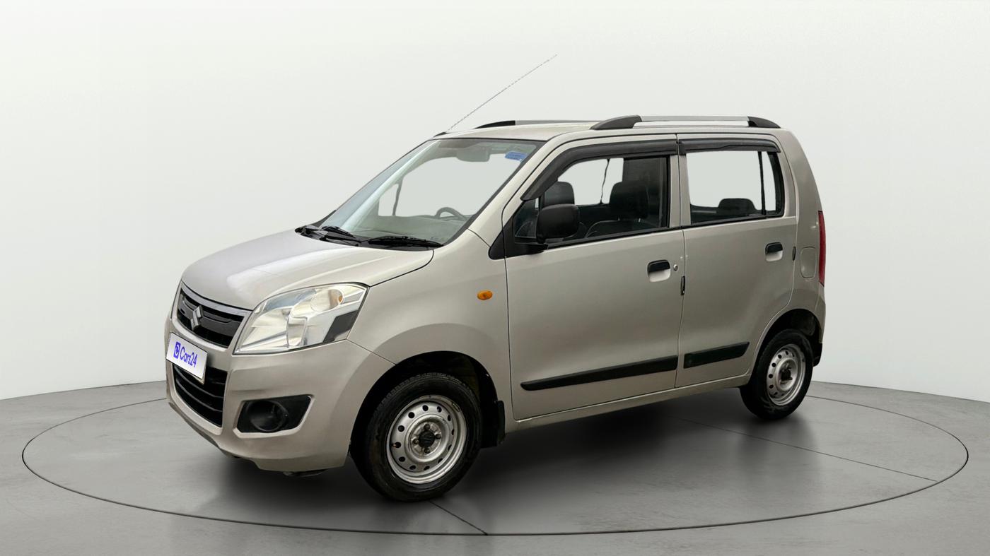 2015 Maruti Wagon R 1.0 LXI, Petrol, Manual, 60,380 km, Left Front Diagonal