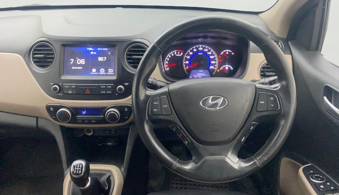 2018 Hyundai Grand i10 ASTA 1.2 KAPPA VTVT, Petrol, Manual, 76,463 km, Steering Wheel Close Up