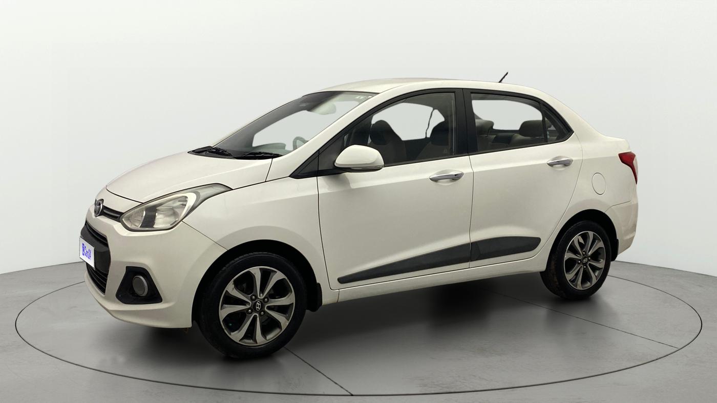2014 Hyundai Xcent SX 1.2 (O), Petrol, Manual, 63,007 km, Left Front Diagonal
