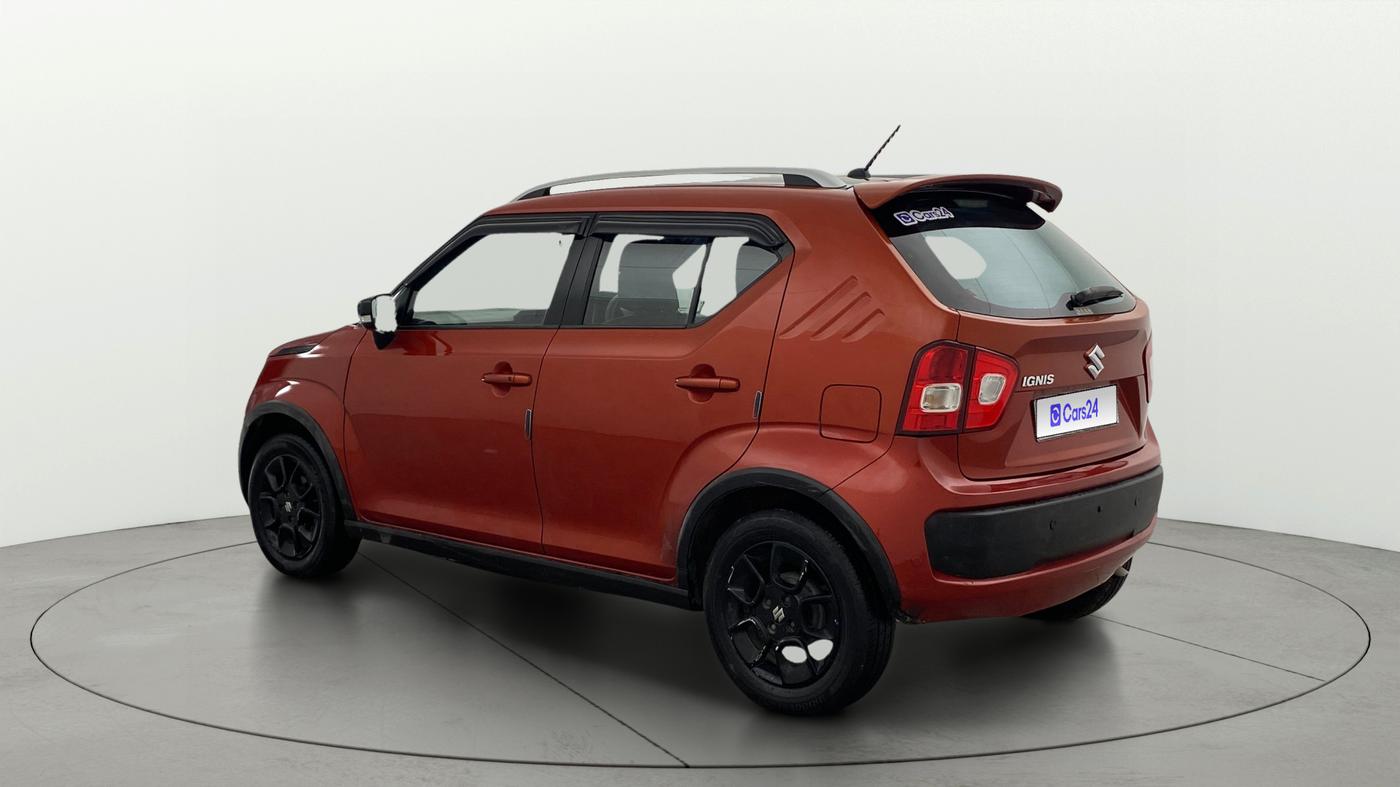 2019 Maruti IGNIS ZETA 1.2 AMT DUAL TONE, Petrol, Automatic, 92,955 km, Left Back Diagonal