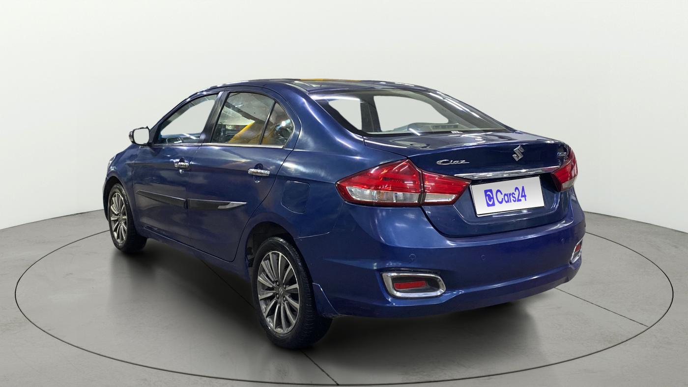 2018 Maruti Ciaz ALPHA 1.5 SHVS PETROL, Petrol, Manual, 61,631 km, Left Back Diagonal
