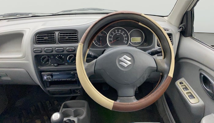 2013 Maruti Alto K10 VXI, Petrol, Manual, 97,628 km, Steering Wheel Close Up