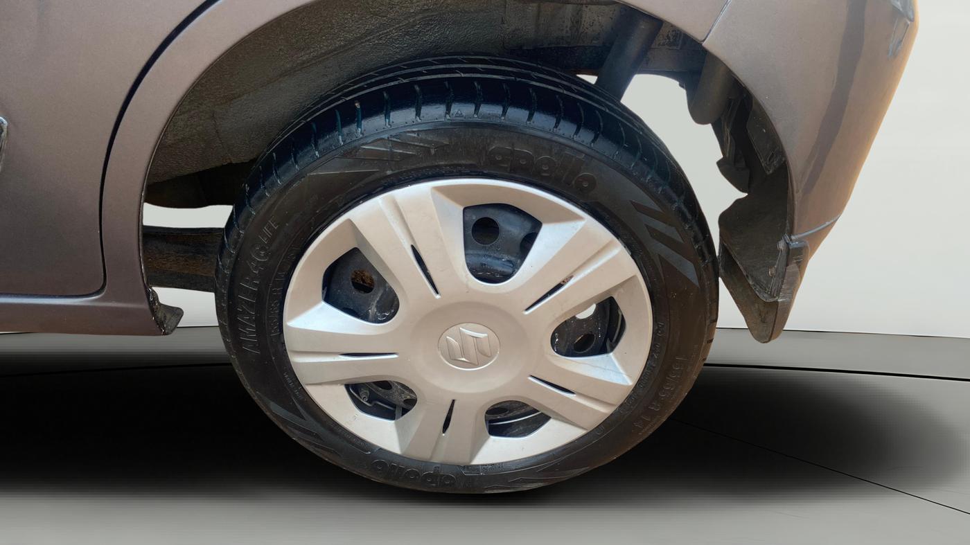 2016 Maruti Wagon R 1.0 VXI, Petrol, Manual, 63,740 km, Left Rear Wheel
