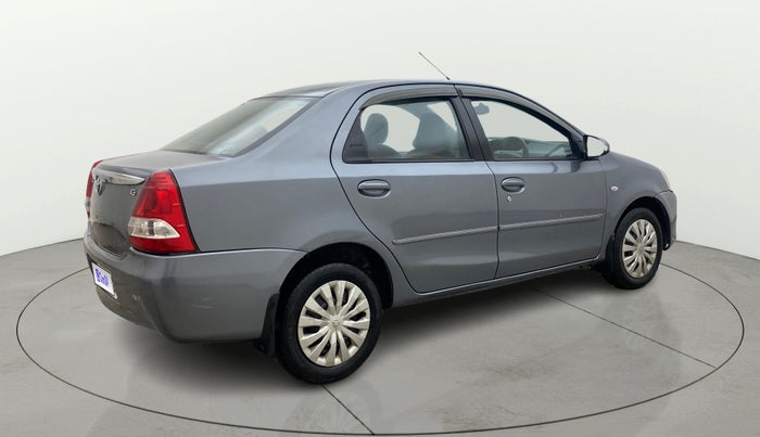 2013 Toyota Etios G, Petrol, Manual, 93,954 km, Right Back Diagonal