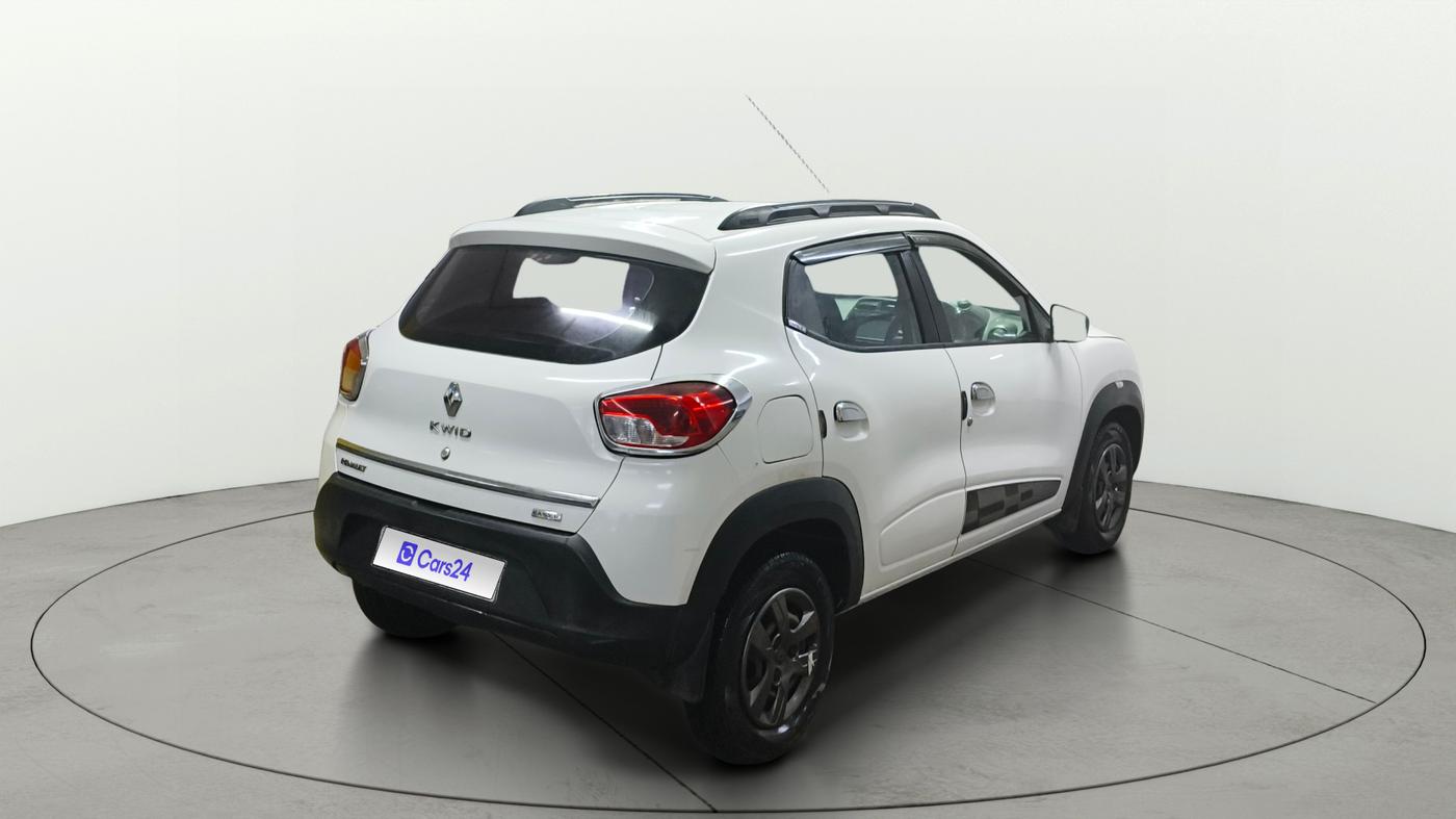 2017 Renault Kwid RXT 1.0 AMT, Petrol, Automatic, 39,054 km, Right Back Diagonal