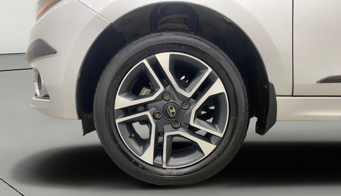 2018 Tata TIGOR XZA PETROL, Petrol, Automatic, 27,820 km, Left Front Wheel