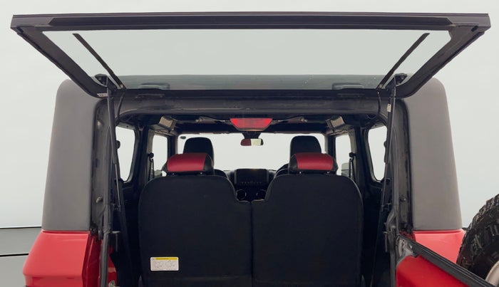 2021 Mahindra Thar LX PETROL HT 4WD AT, Petrol, Automatic, 25,942 km, Boot Door Open