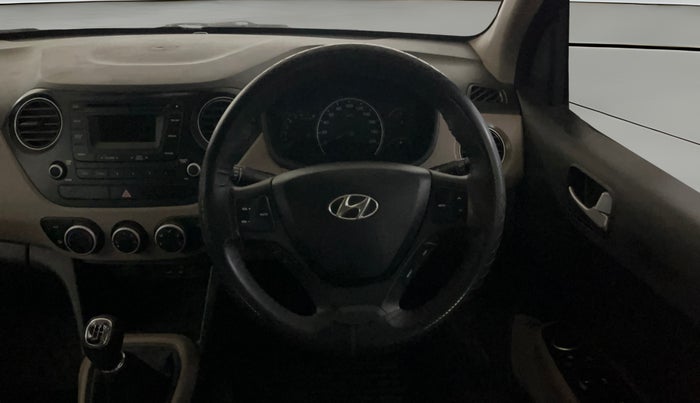 2016 Hyundai Grand i10 SPORTZ 1.2 KAPPA VTVT, Petrol, Manual, 34,584 km, Steering Wheel Close Up