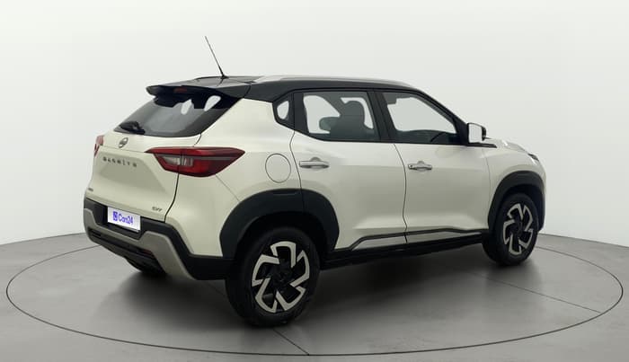 2021 Nissan MAGNITE XV TURBO CVT DUAL TONE, Petrol, Automatic, 72,369 km, Right Back Diagonal