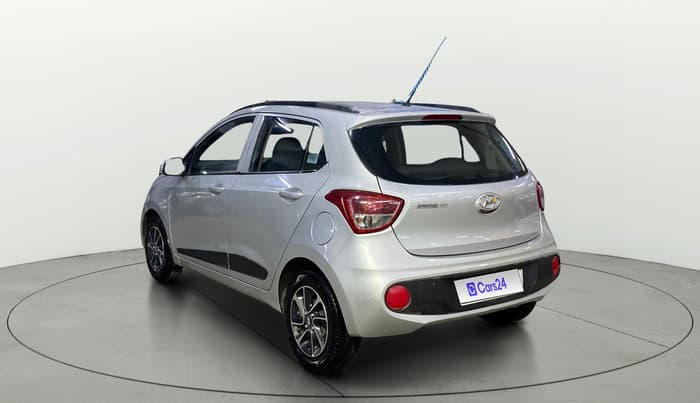 2018 Hyundai Grand i10 SPORTZ (O) AT 1.2 KAPPA VTVT, Petrol, Automatic, 19,832 km, Left Back Diagonal