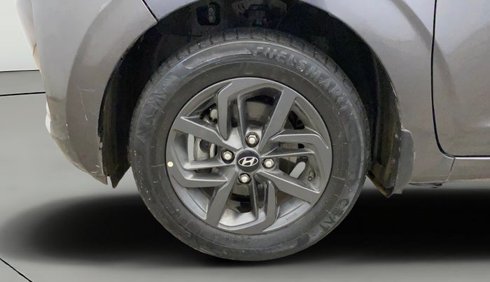 2021 Hyundai GRAND I10 NIOS SPORTZ AMT 1.2 KAPPA VTVT, Petrol, Automatic, 30,053 km, Left Front Wheel