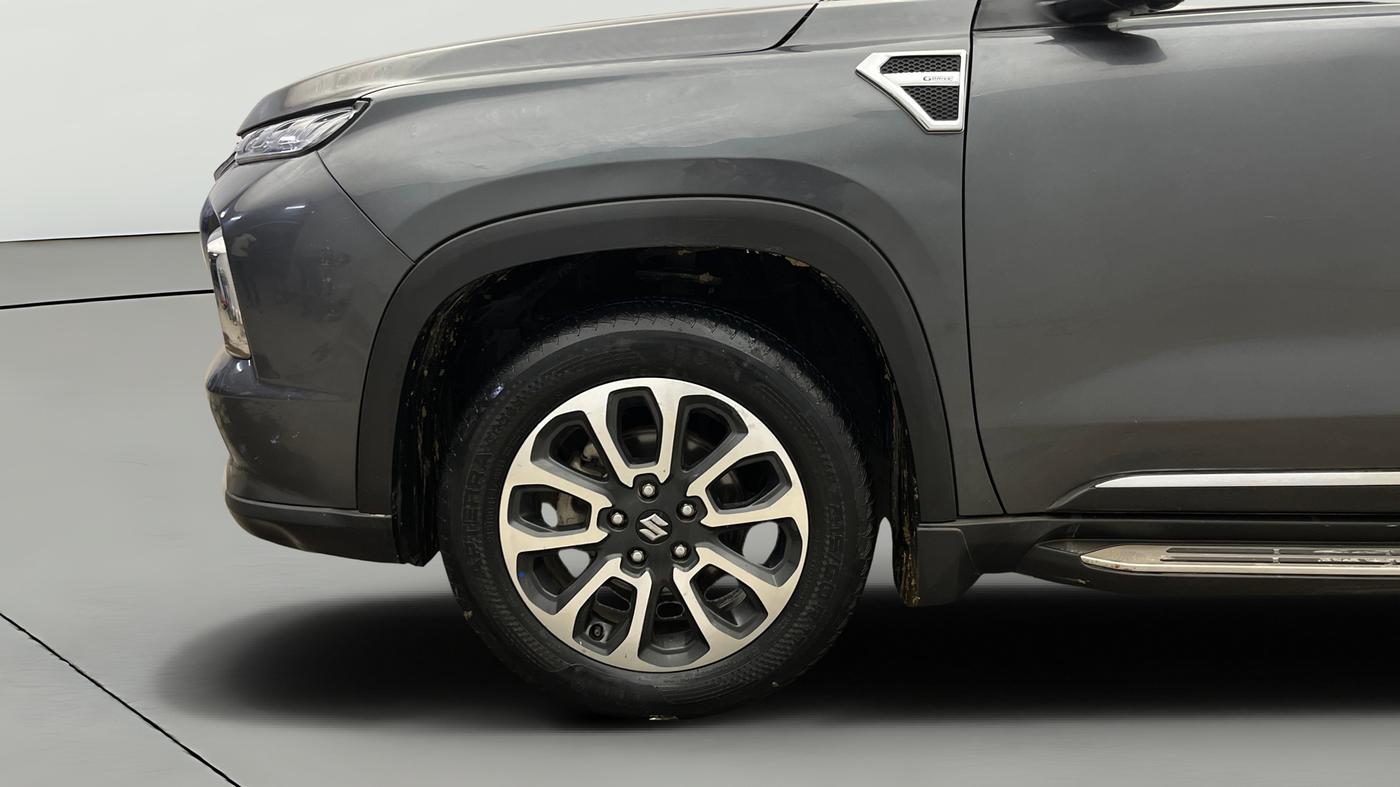 2023 Maruti Grand Vitara ALPHA SMART HYBRID, Petrol, Manual, 32,990 km, Left Front Wheel