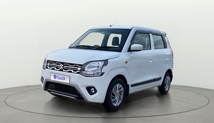 2020 Maruti New Wagon-R VXI 1.0 AMT, Petrol, Automatic, 65,974 km, Left Front Diagonal