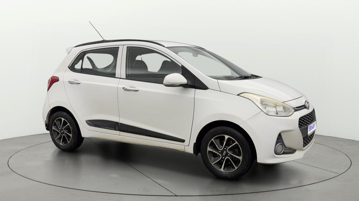 2018 Hyundai Grand i10 ASTA 1.2 KAPPA VTVT, Petrol, Manual, 97,535 km, Right Front Diagonal
