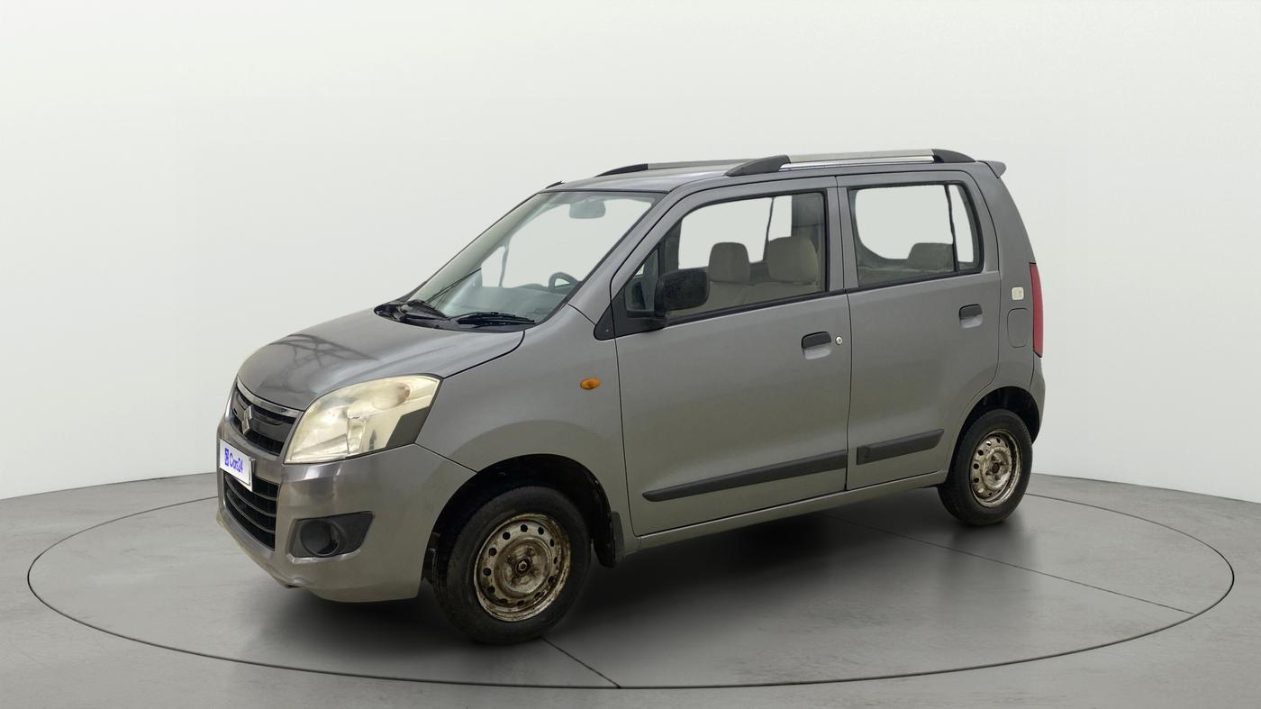 2018 Maruti Wagon R 1.0 LXI CNG, CNG, Manual, 70,117 km, Left Front Diagonal