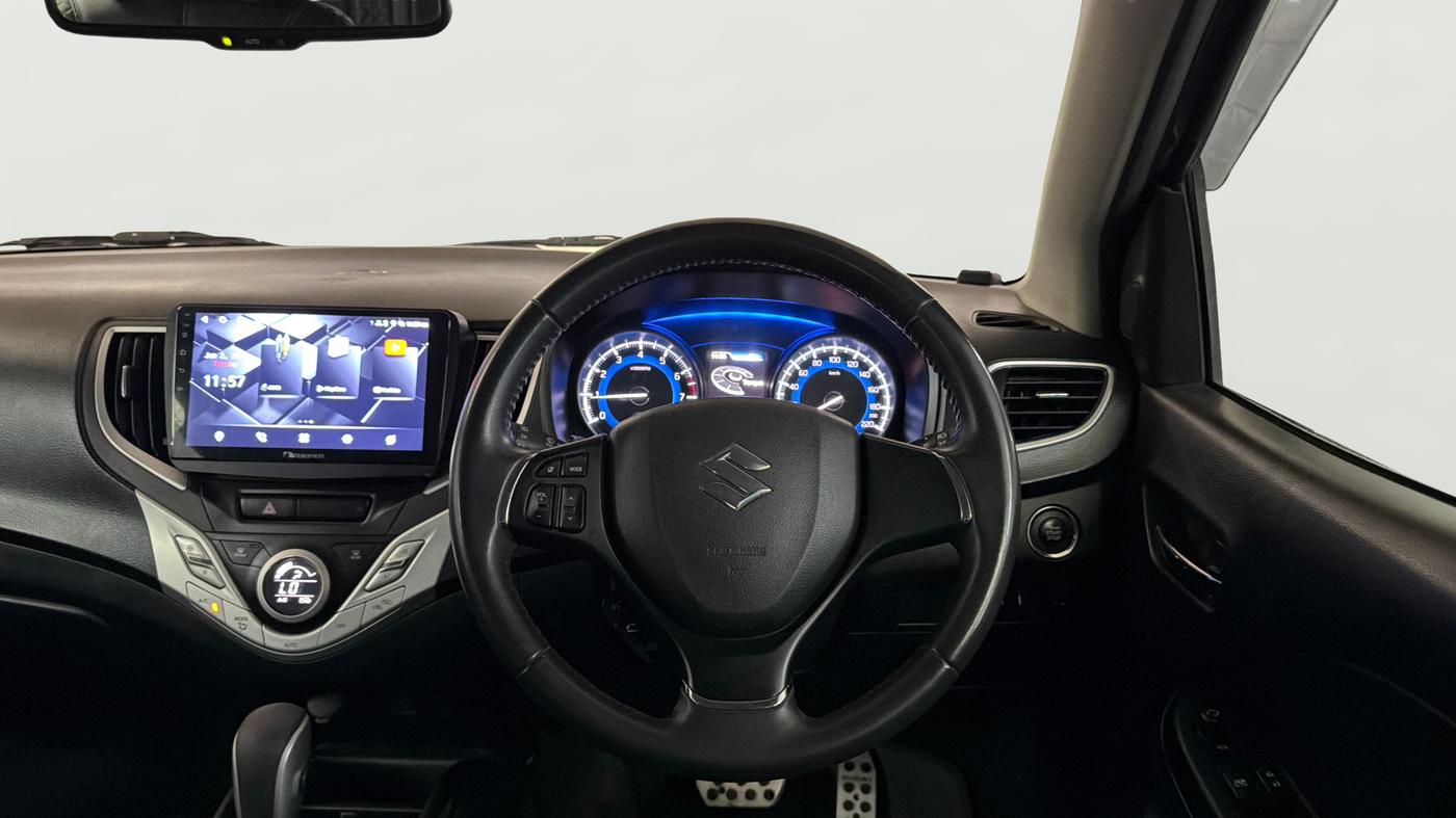 2018 Maruti Baleno ALPHA CVT PETROL 1.2, Petrol, Automatic, 55,046 km, Steering Wheel Close Up