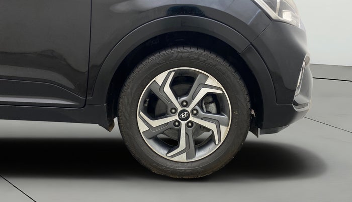 2018 Hyundai Creta SX AT 1.6 PETROL, Petrol, Automatic, 75,361 km, Right Front Wheel