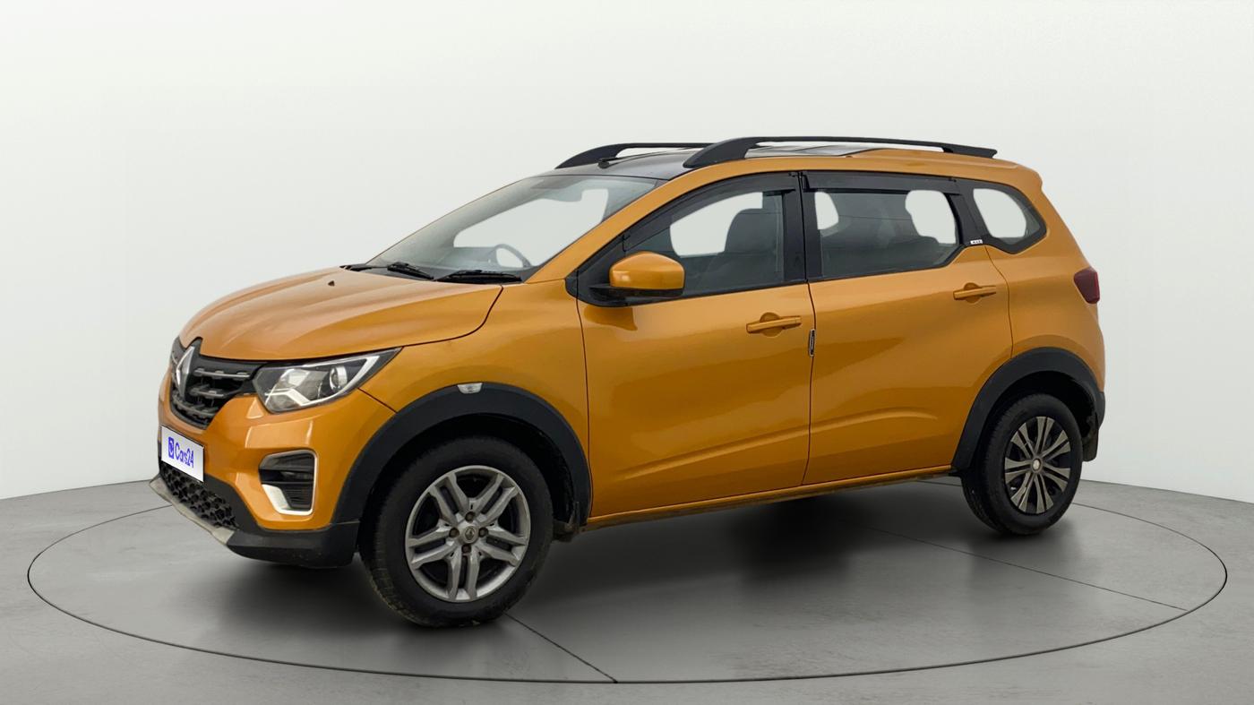 2020 Renault TRIBER RXZ AMT, Petrol, Automatic, 65,431 km, Left Front Diagonal
