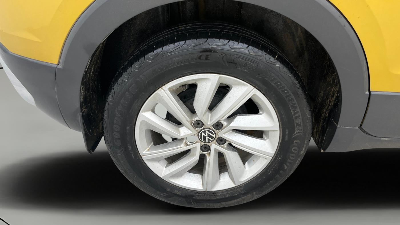 2022 Volkswagen TAIGUN HIGHLINE 1.0 TSI MT, Petrol, Manual, 25,450 km, Right Rear Wheel
