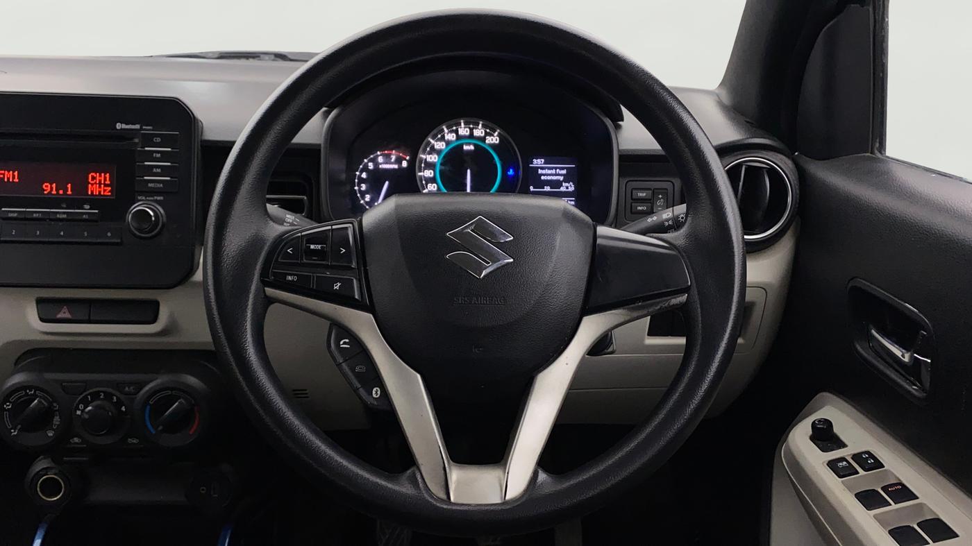2017 Maruti IGNIS DELTA 1.2, Petrol, Manual, 53,840 km, Steering Wheel Close Up