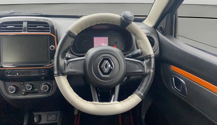 2020 Renault Kwid CLIMBER 1.0 AMT (O), Petrol, Automatic, 11,615 km, Steering Wheel Close Up