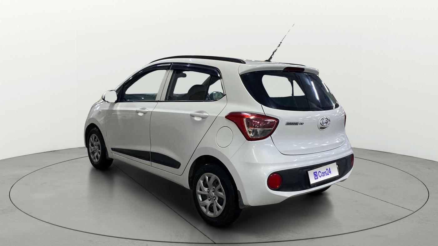 2018 Hyundai Grand i10 MAGNA 1.2 KAPPA VTVT, Petrol, Manual, 1,23,155 km, Left Back Diagonal