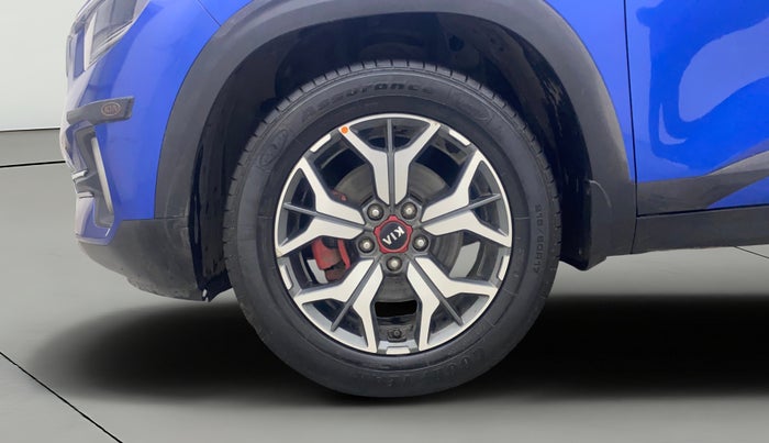 2019 KIA SELTOS GTX PLUS DCT 1.4 PETROL, Petrol, Automatic, 28,337 km, Left Front Wheel