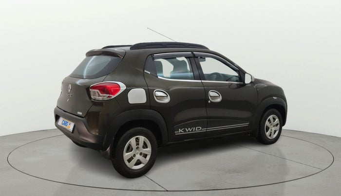 2018 Renault Kwid RXT 1.0 AMT (O), Petrol, Automatic, 76,339 km, Right Back Diagonal