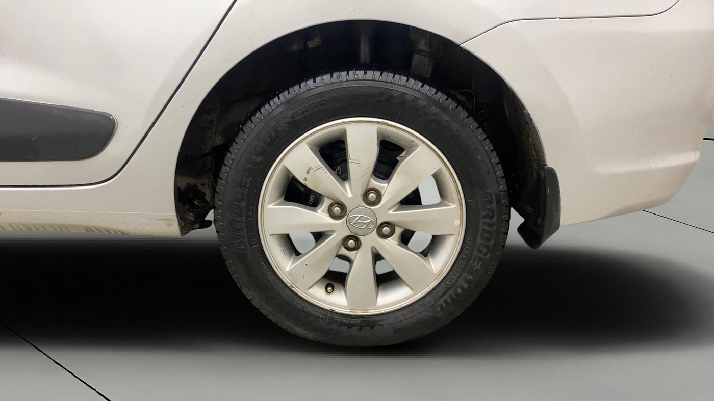 2015 Hyundai Xcent S (O) 1.2, Petrol, Manual, 74,226 km, Left Rear Wheel
