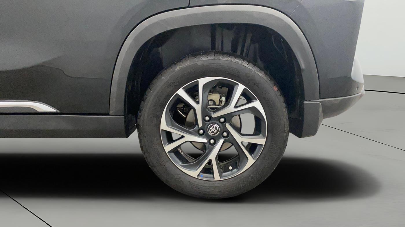 2025 Toyota URBAN CRUISER HYRYDER G (O) 2WD Hybrid 1.5L e-CVT, Hybrid, Automatic, 3,621 km, Left Rear Wheel