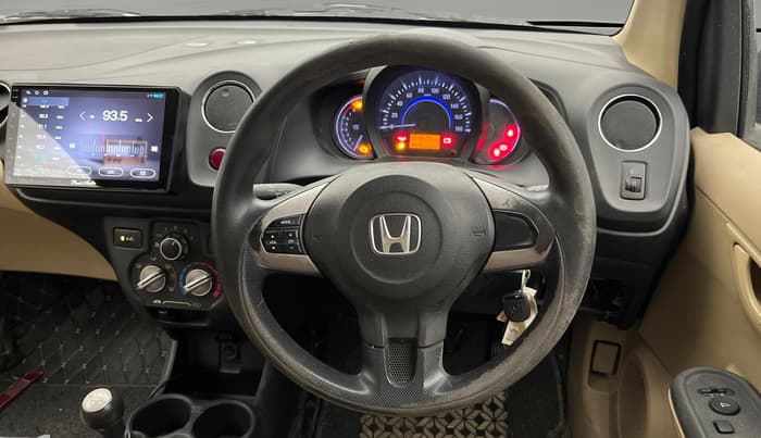 2015 Honda Amaze 1.2L I-VTEC S, Petrol, Manual, 69,588 km, Steering Wheel Close Up