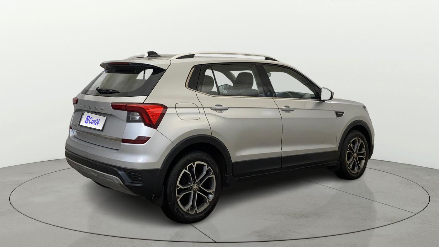2021 Skoda KUSHAQ STYLE 1.0L TSI AT, Petrol, Automatic, 95,616 km, Right Back Diagonal