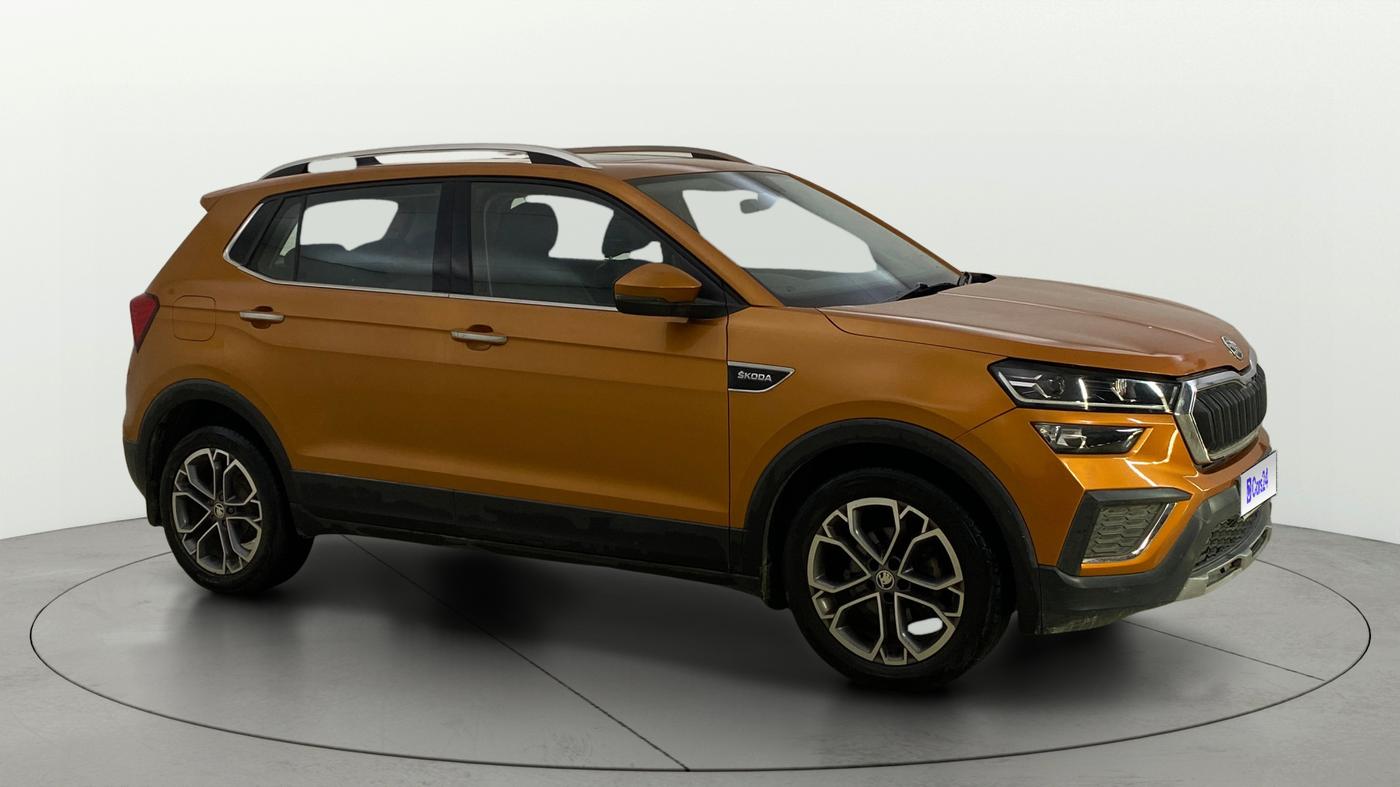 2021 Skoda KUSHAQ STYLE 1.0L TSI MT, Petrol, Manual, 42,465 km, Right Front Diagonal