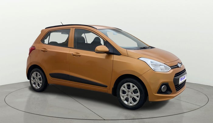 2016 Hyundai Grand i10 SPORTZ 1.2 KAPPA VTVT, Petrol, Manual, 65,267 km, Right Front Diagonal