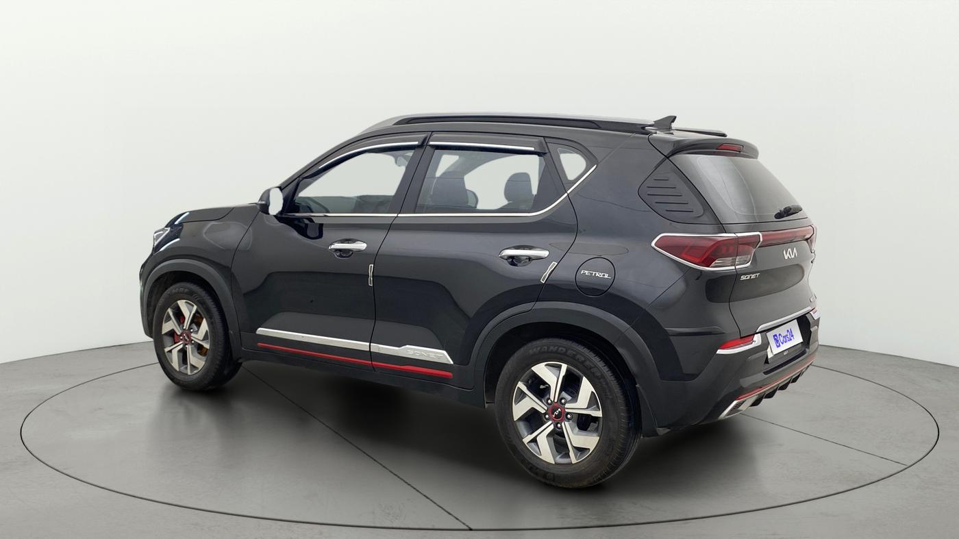 2022 KIA SONET GTX PLUS 1.0 IMT, Petrol, Manual, 18,195 km, Left Back Diagonal